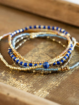 Lapis Lazuli Tiger Eye Bracelet GC | A Beautiful Story