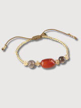 Begeistertes Armband aus Karneol, Rauchquarz und Citrin (GC) | A Beautiful Story