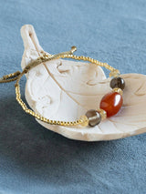 Begeistertes Armband aus Karneol, Rauchquarz und Citrin (GC) | A Beautiful Story