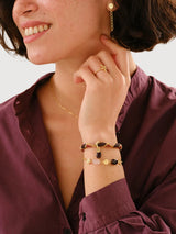 Talented Garnet Bracelet GC | A Beautiful Story