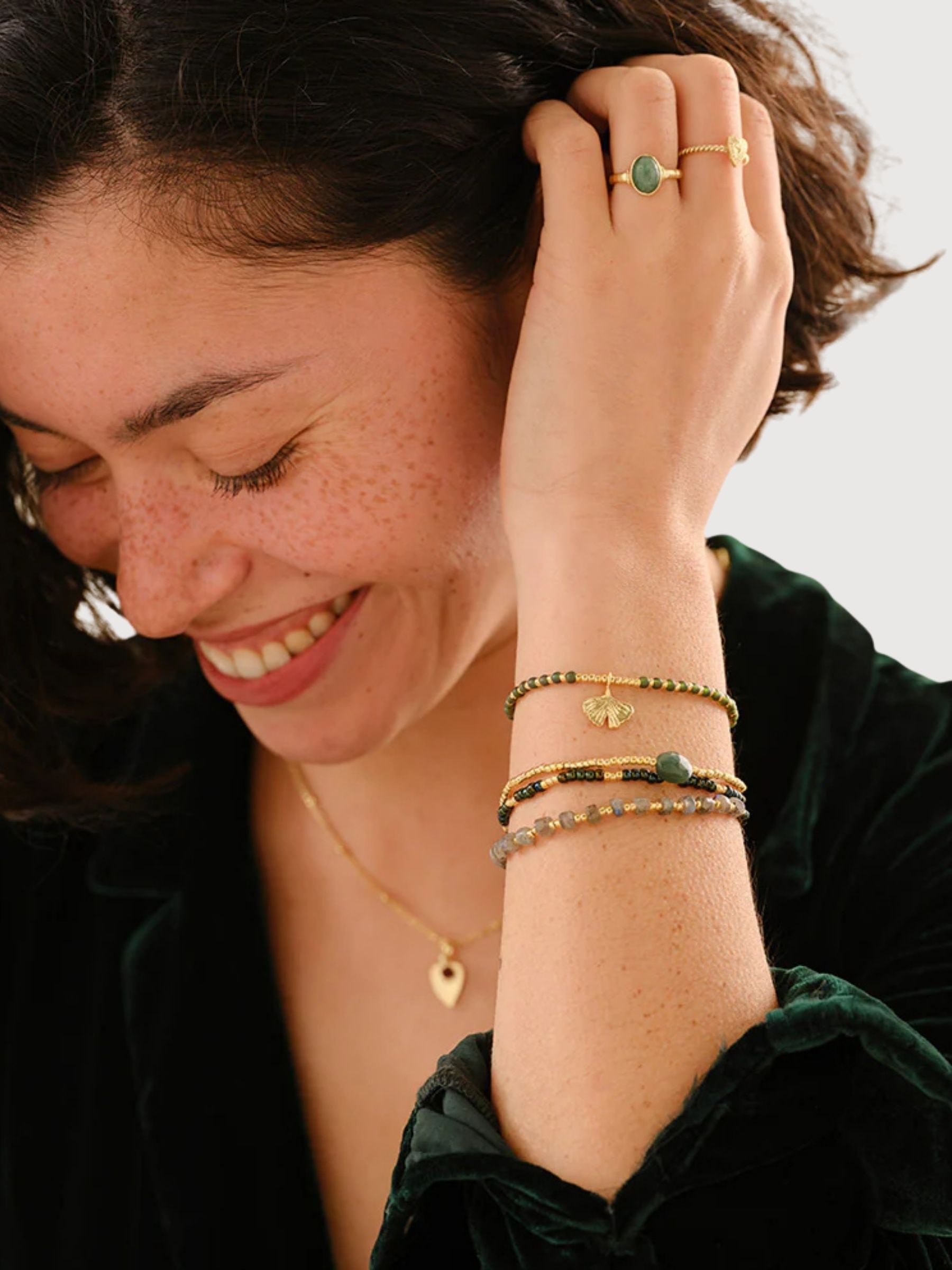 Identity Labradorit-Aventurin-Armband GC | A Beautiful Story