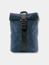 Backpack Rolltop Simple Blue