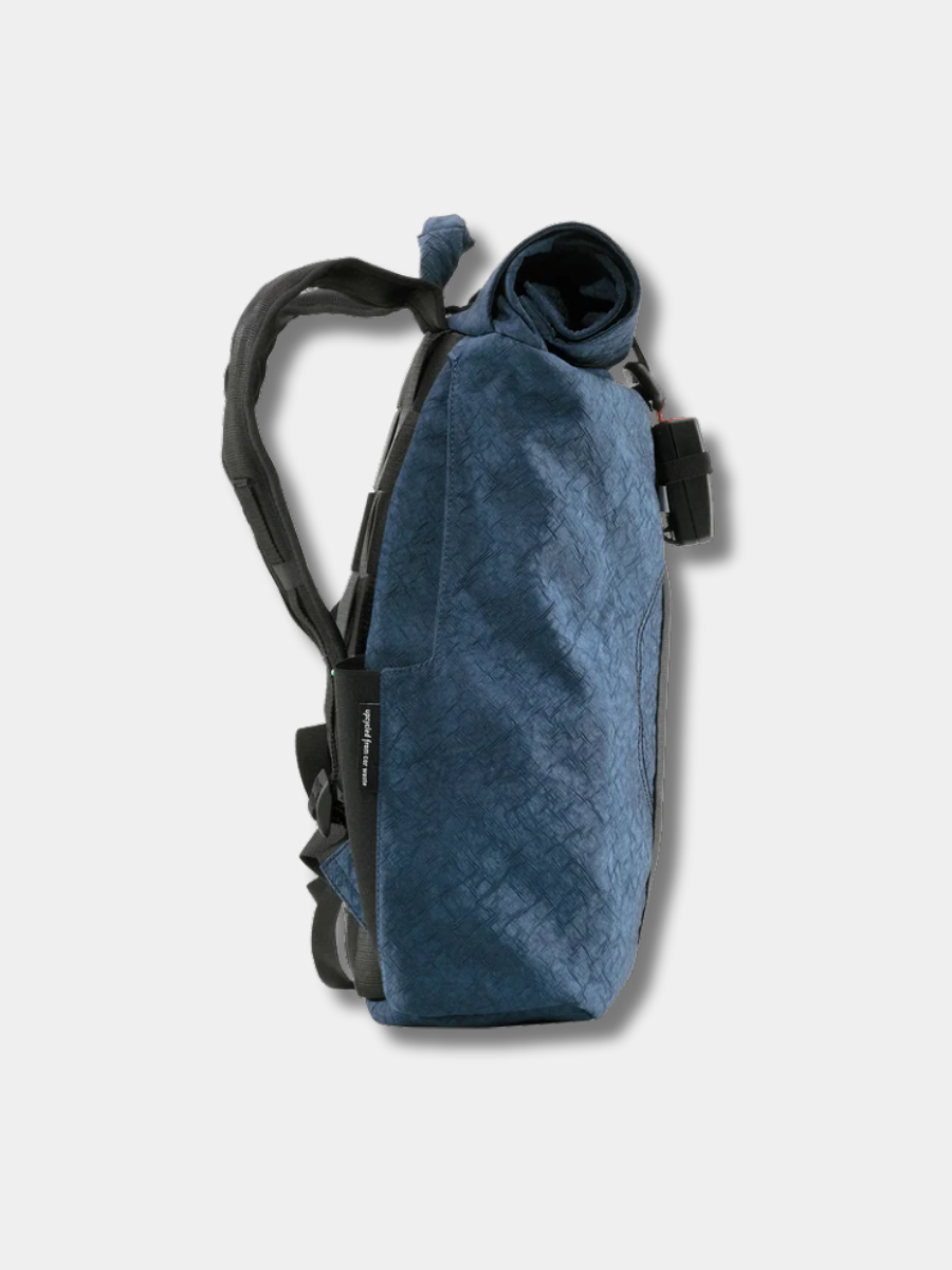 Backpack Rolltop Simple Blue