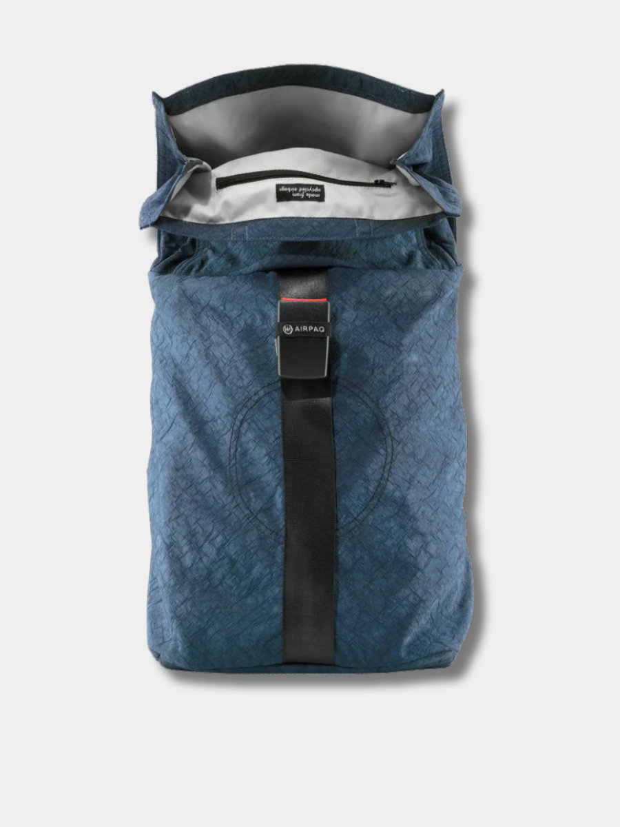 Backpack Rolltop Simple Blue