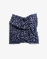 Organic Cotton Bandana Floral Blue | ROTHOLZ