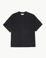T-Shirt Big Collar True Black Unisex | Rotholz