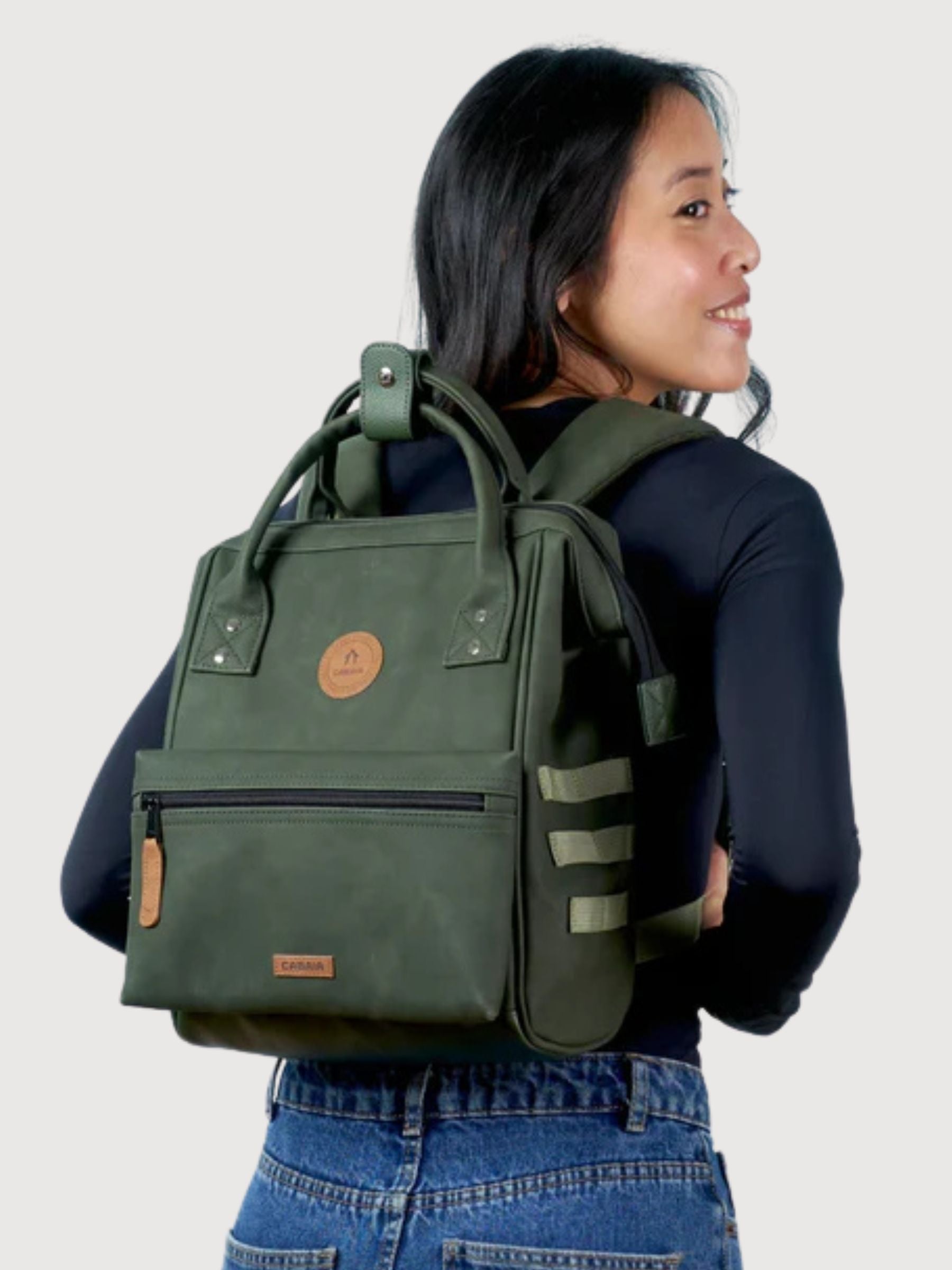 Backpack Adventurer Small Dark Green | Cabaia