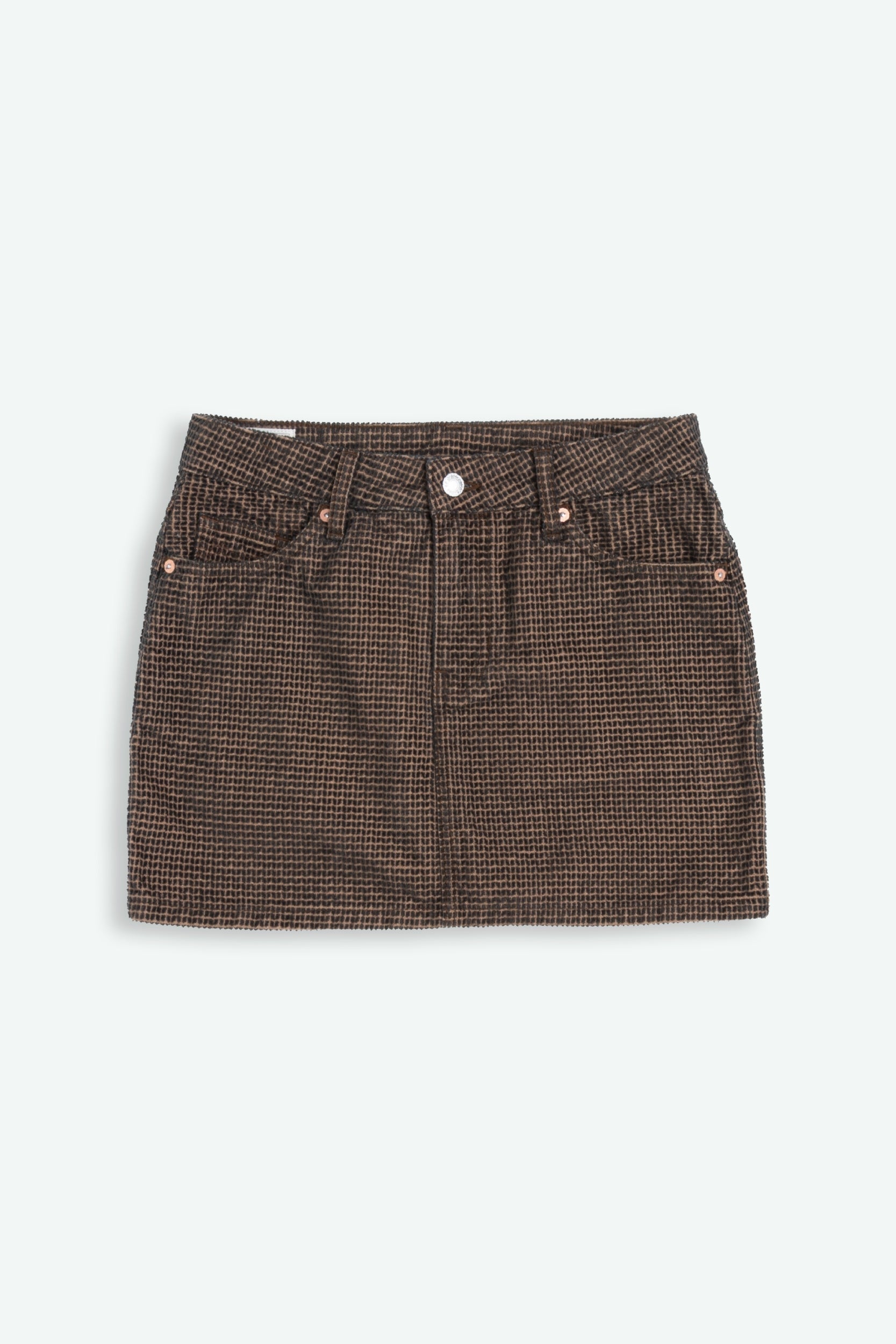 Skirt Candi Cord Dewintery Brown | Kings Of Indigo