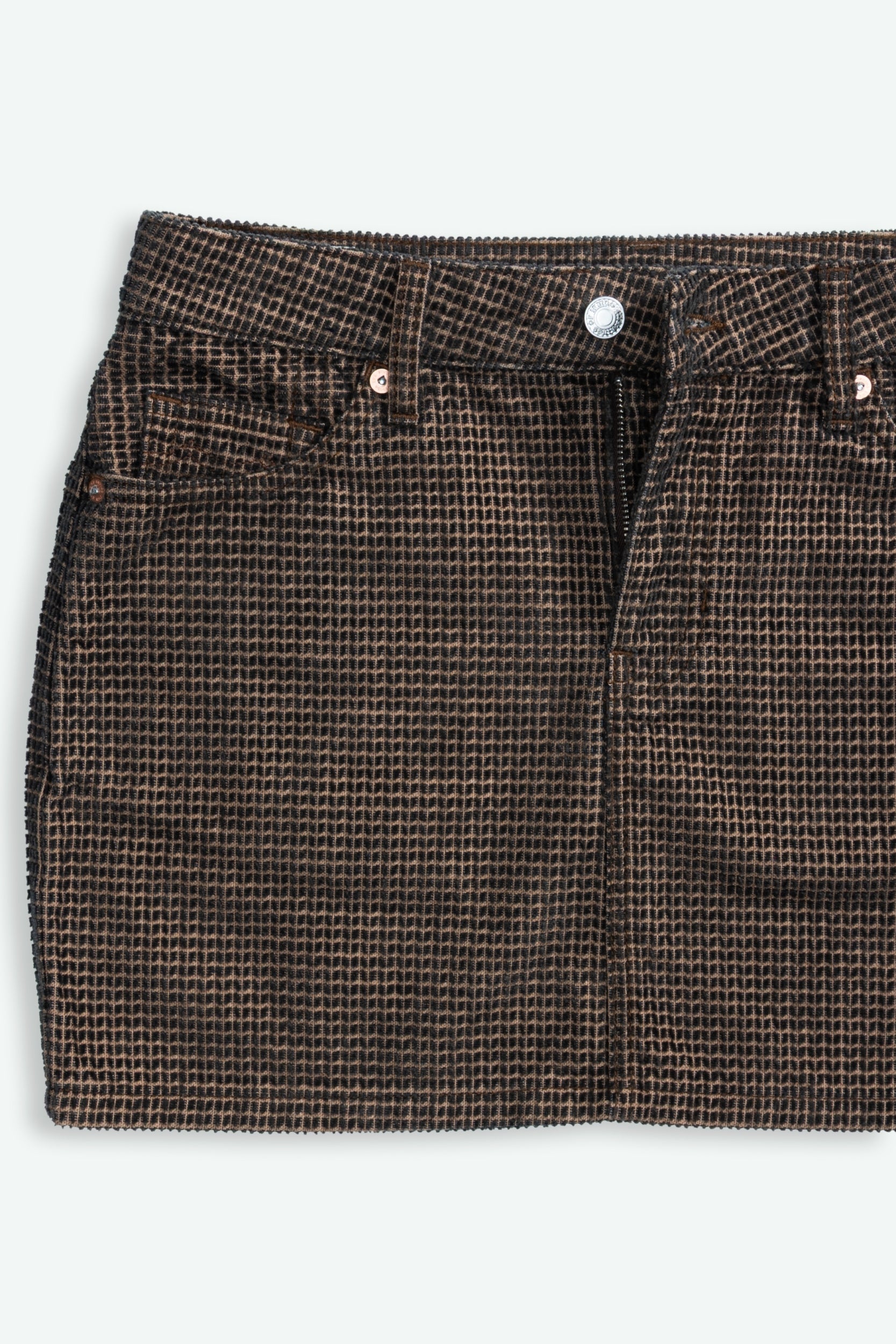 Skirt Candi Cord Dewintery Brown | Kings Of Indigo