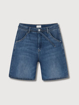 Denim Short Blinky Blue Woman Cotton | Dawn