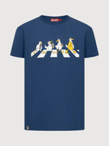 T-Shirt Abbeymoewen Navy Pfingstrose | Derbe