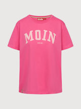 T-Shirt Moin Pink Glo Coral Blush | Derbe