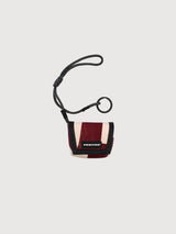 Key Holder Mini Messenger White/Red | Freitag
