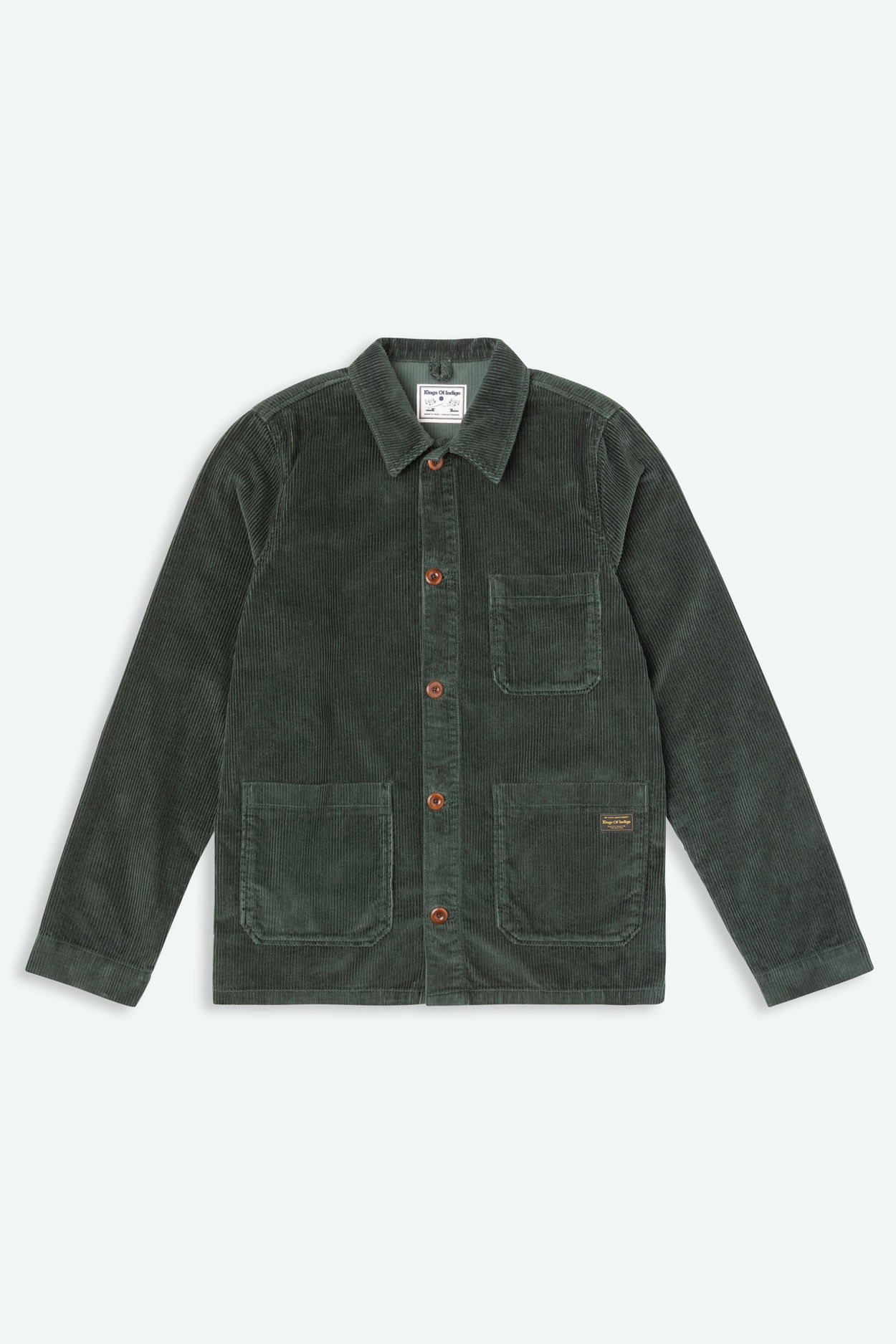 Giacca Duncan OTA CORD VERDE SCURO CORD | Kings Of Indigo
