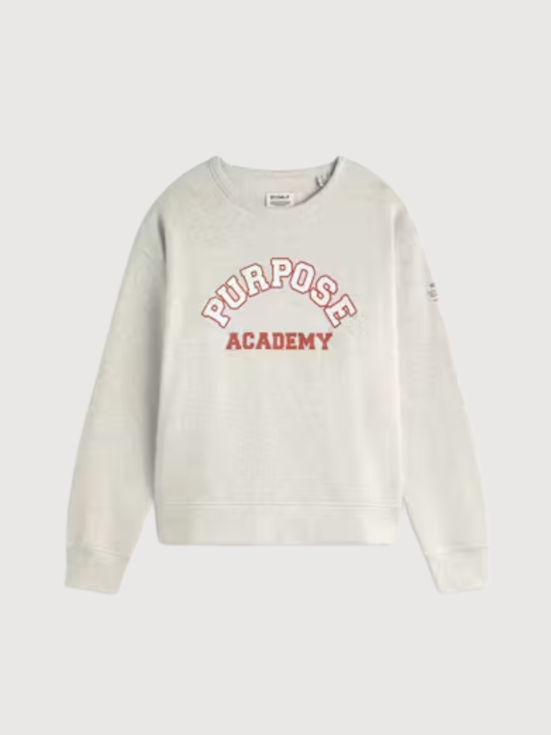 Purpose Women's Sweatshirt Oat Melange | ECOALF