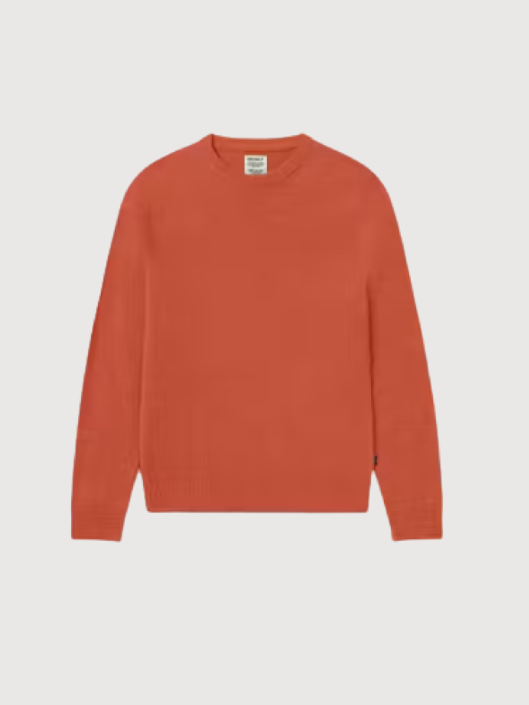 Laguna Men's Merino Sweater Burned Orange | ECOALF