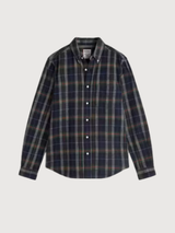 Getari Men's Shirt Off White Green Blue | ECOALF