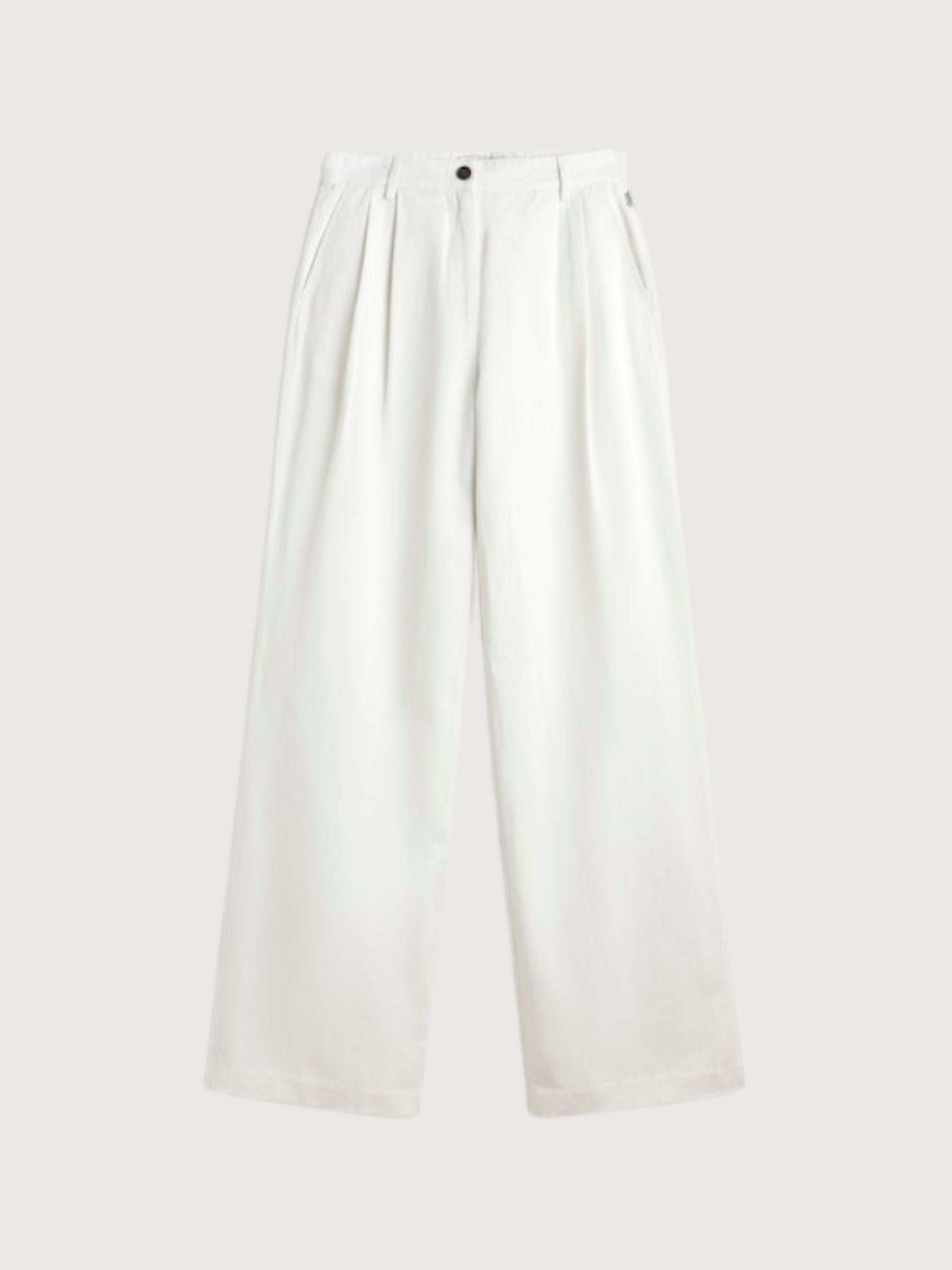 Trouser Miel Linen Woman Raw | ecoalf