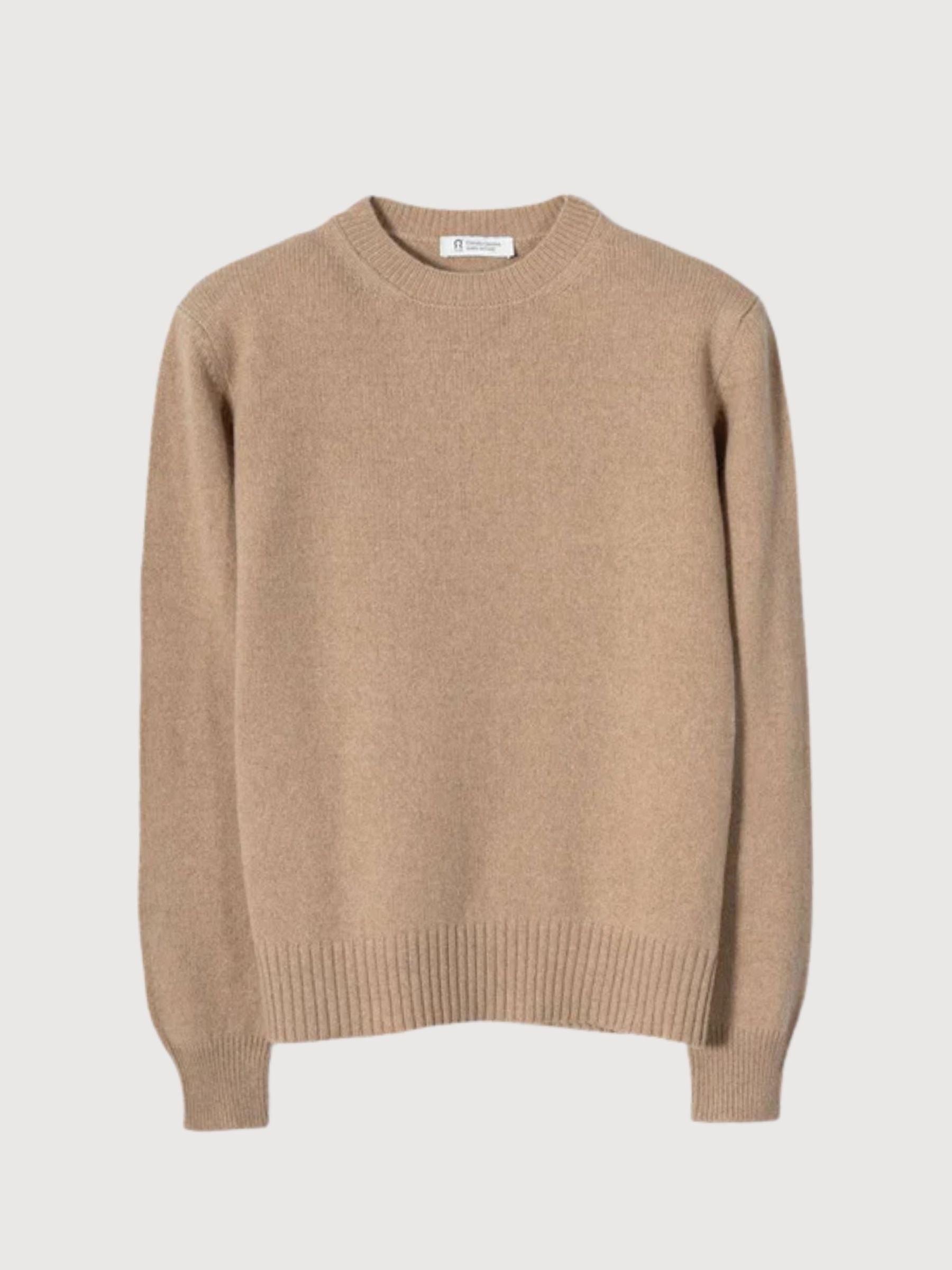 Edda Cashmere Pullover Woman Beige Sughero | Rifò