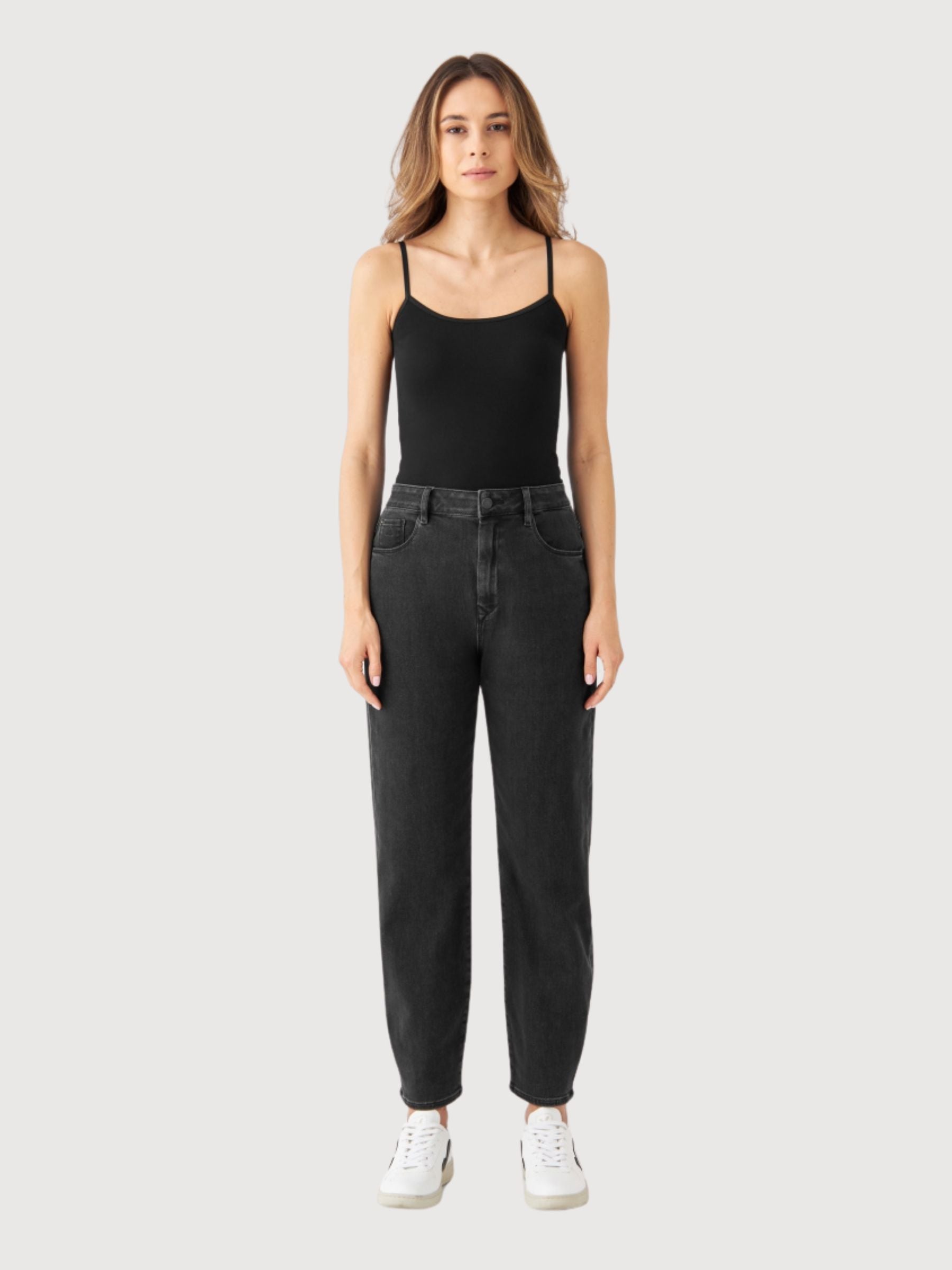 Stardust Oshape Soft Denimclassic Jeans Black |Dawn