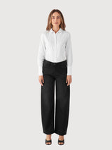 Ash Barrell Leg Shaped Blue Jeans Damen  | Dawn