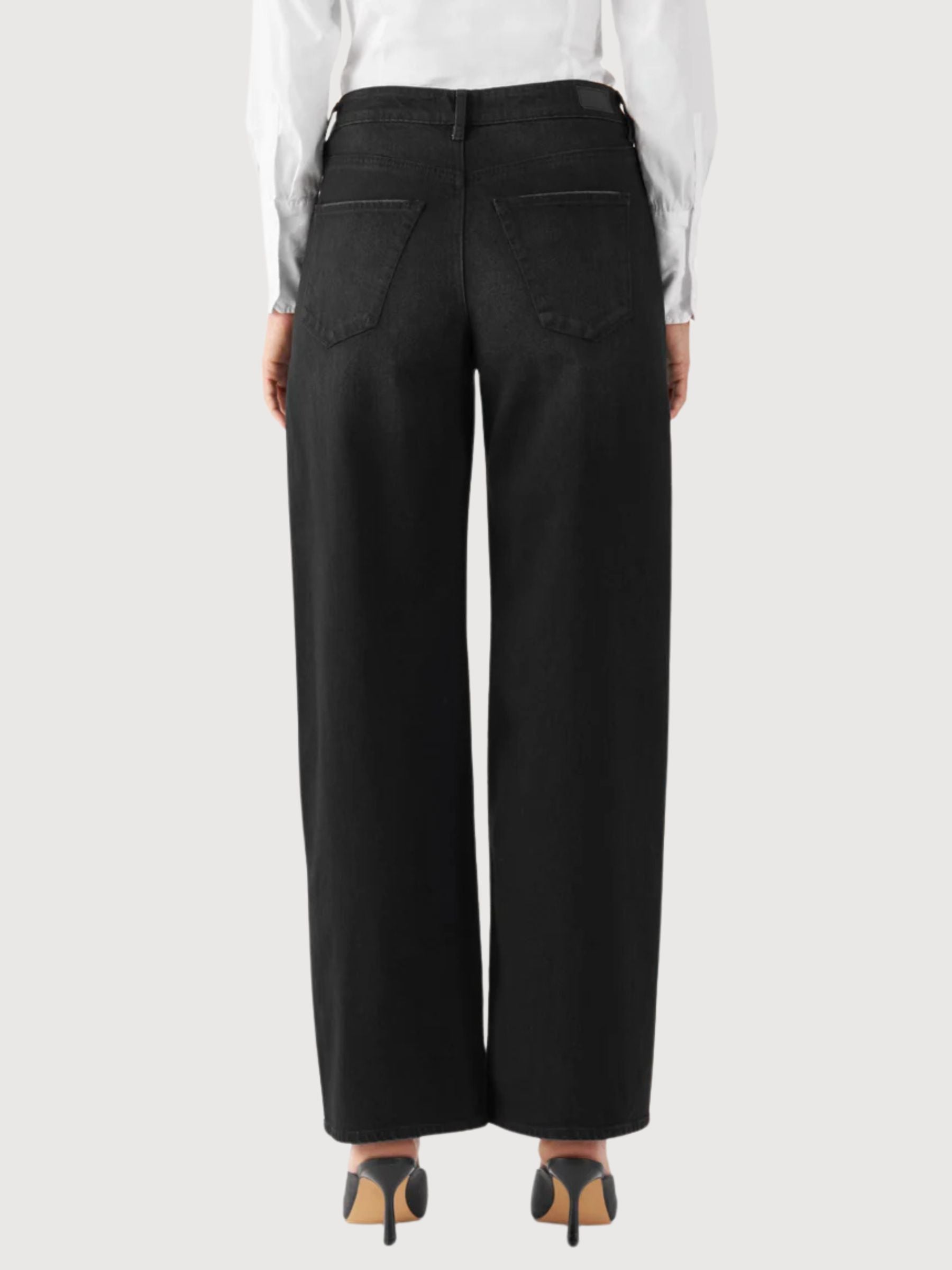 Ash Barrell Leg Shaped Blue Jeans Damen  | Dawn