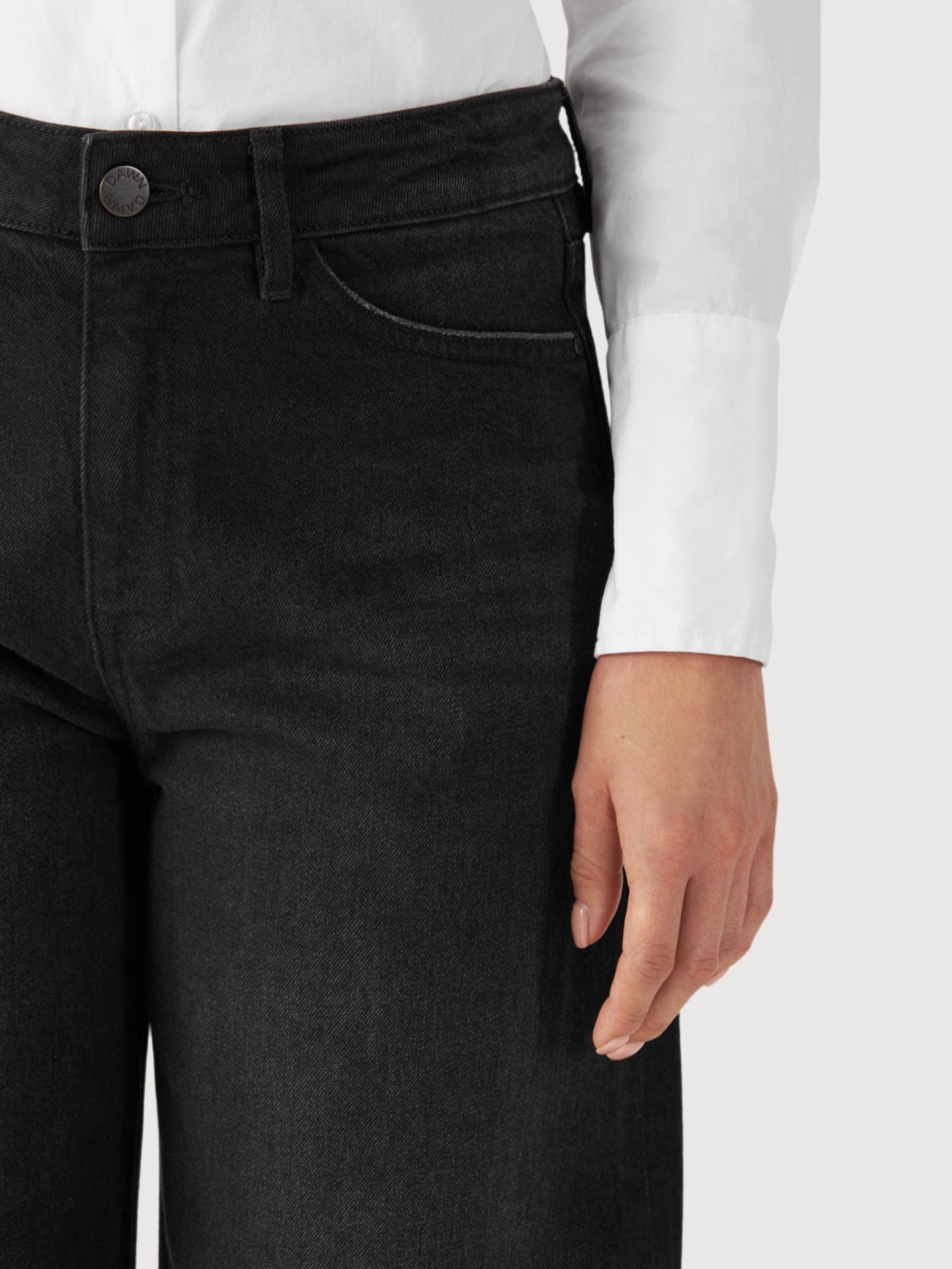 Ash Barrell Leg Shaped Blue Jeans Damen  | Dawn