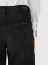 Ash Barrell Leg Shaped Blue Jeans Damen  | Dawn