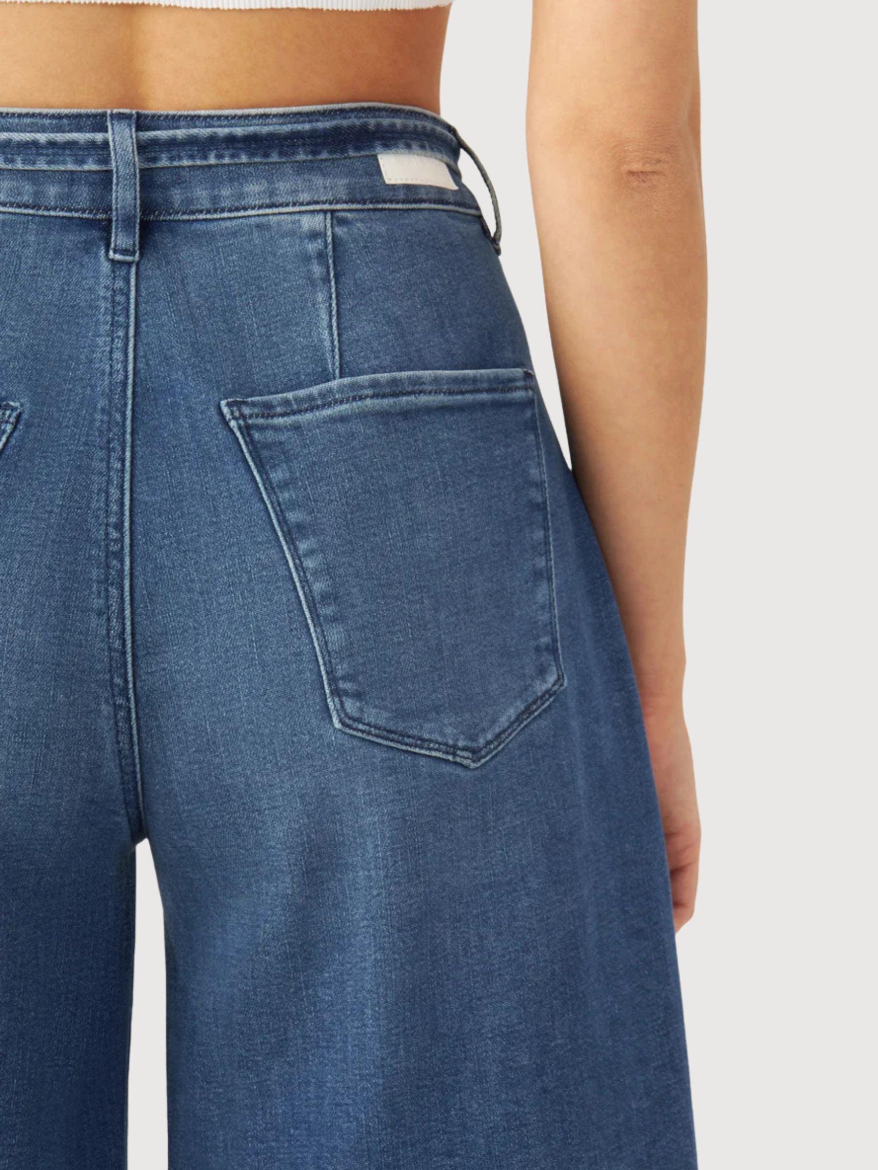 Denim Short Blinky Blue Woman Cotton | Dawn