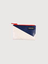BLAIR White/Blue Pouchette | FREITAG