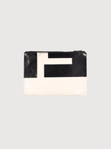 CHUCK Black/White Pouchette | FREITAG