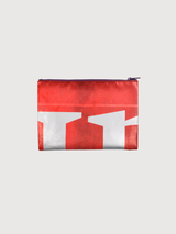 CHUCK Pochette Rosso/Argento | FREITAG