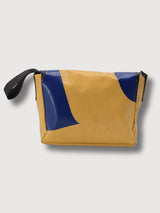 Bag F11 Lassie Yellow & Blue In Used Truck Tarps | Freitag
