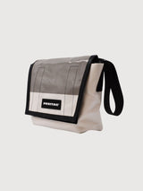 Borsa Messenger Lassie Bianco/Grigio | Freitag
