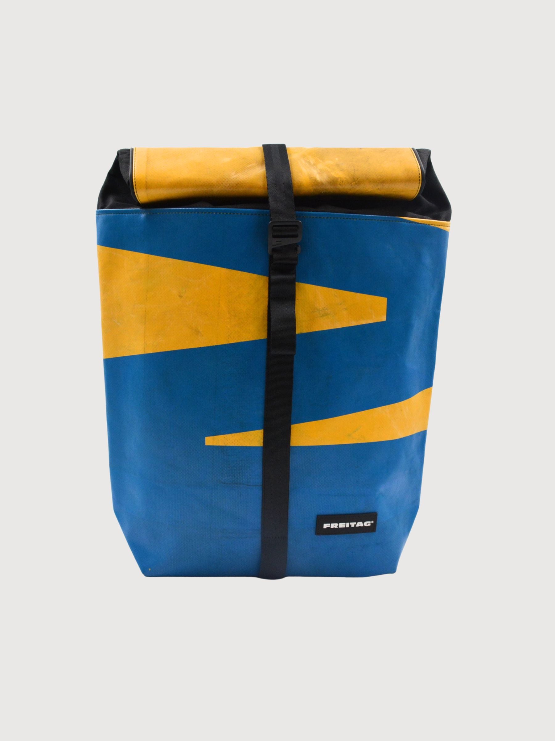 Rucksack Clapton Blau/Gelb | Freitag