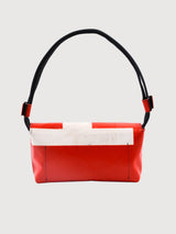 Shoulder Bag Laura Red/White | Freitag