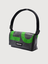 Shoulder Bag Laura Grey/Green | Freitag