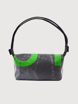 Shoulder Bag Laura Grey/Green | Freitag