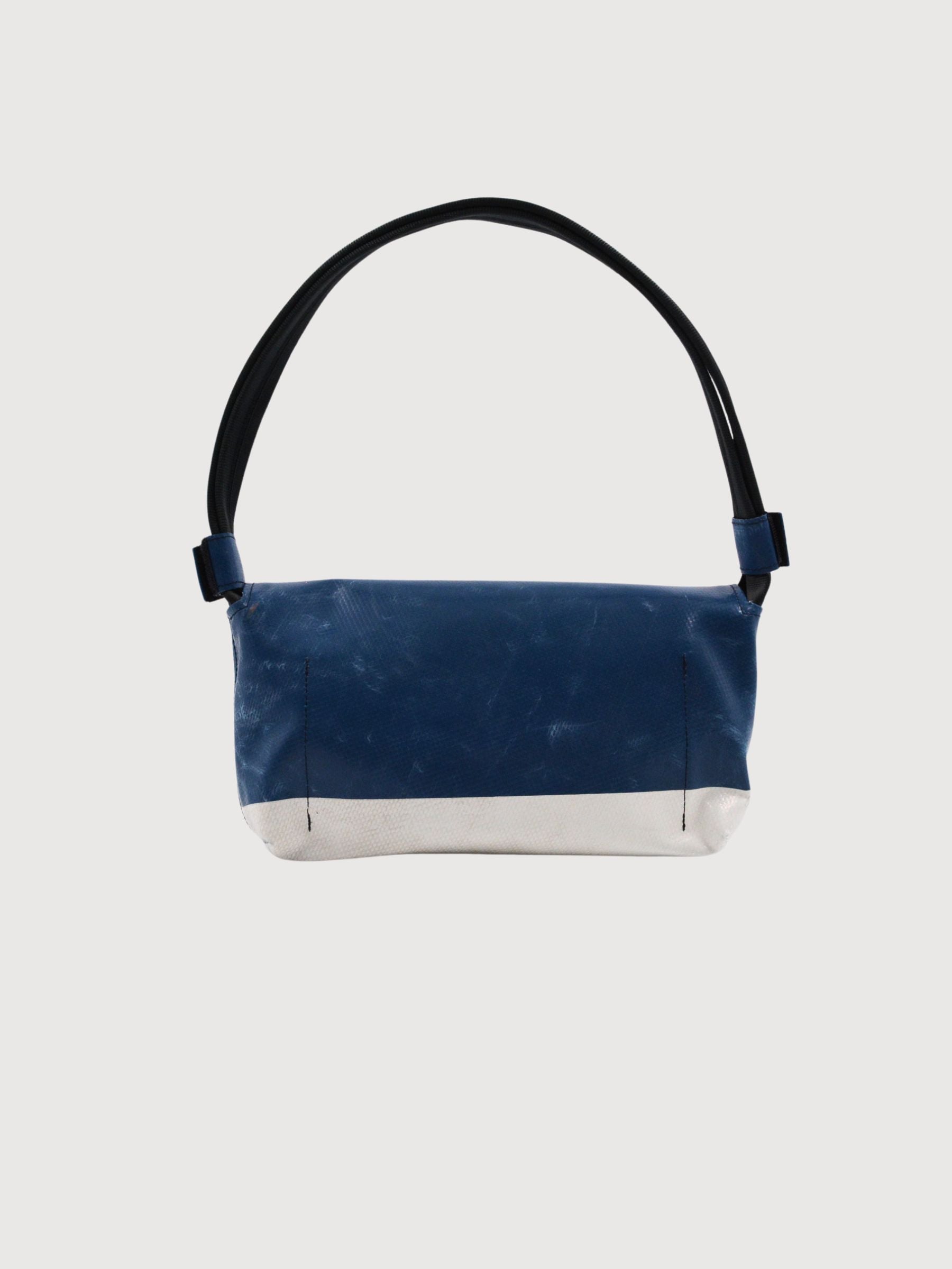 Shoulder Bag Laura Blue/White | Freitag
