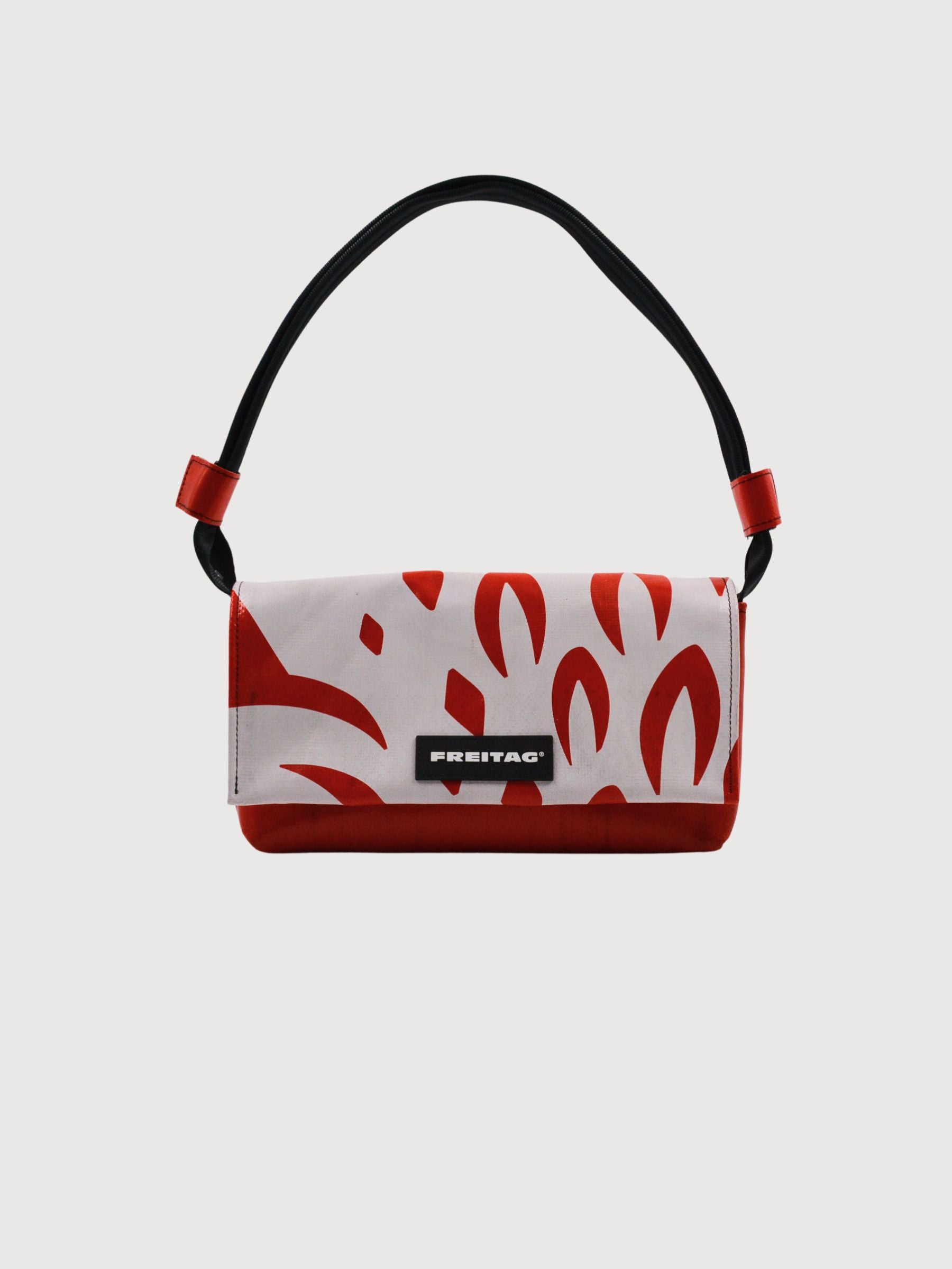 Shoulder Bag Laura Red/White | Freitag