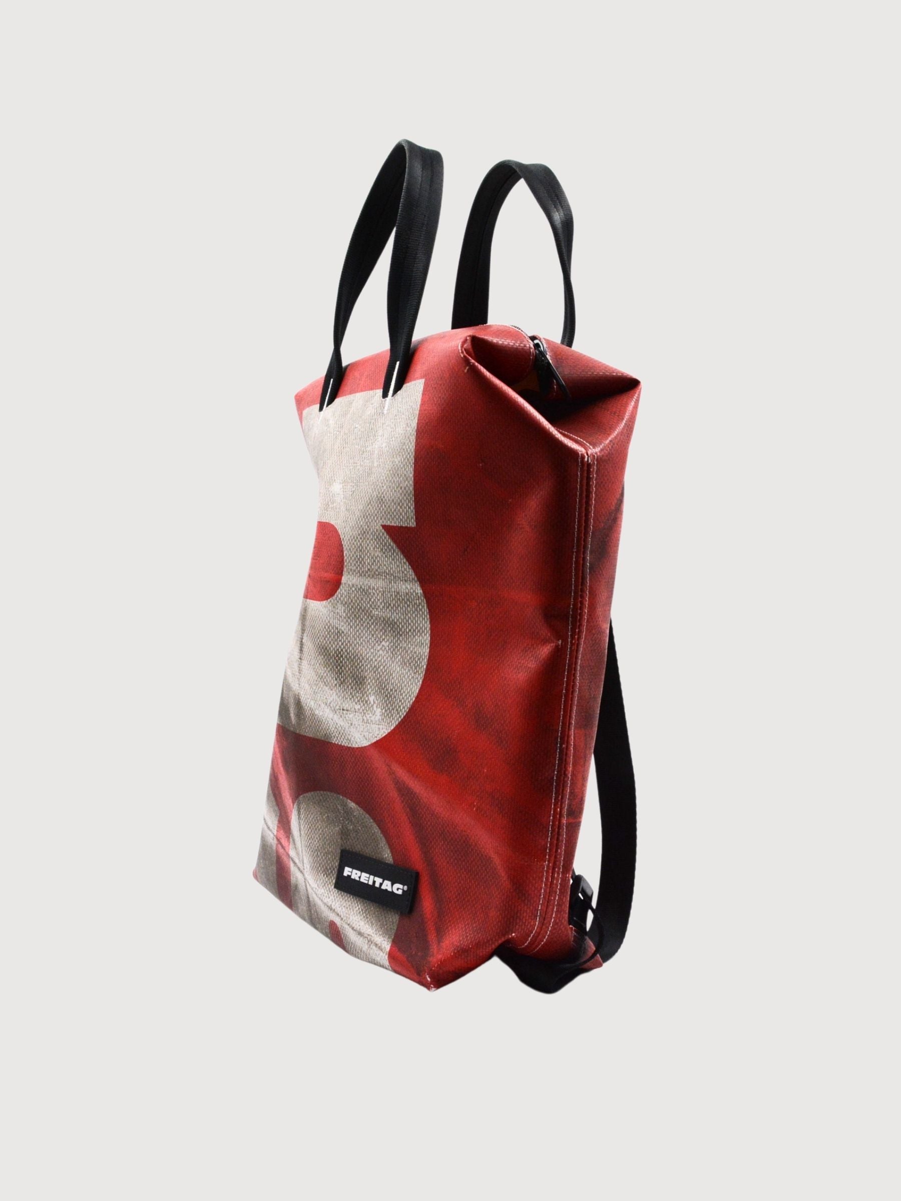 Backpack Pete Red/White | FREITAG