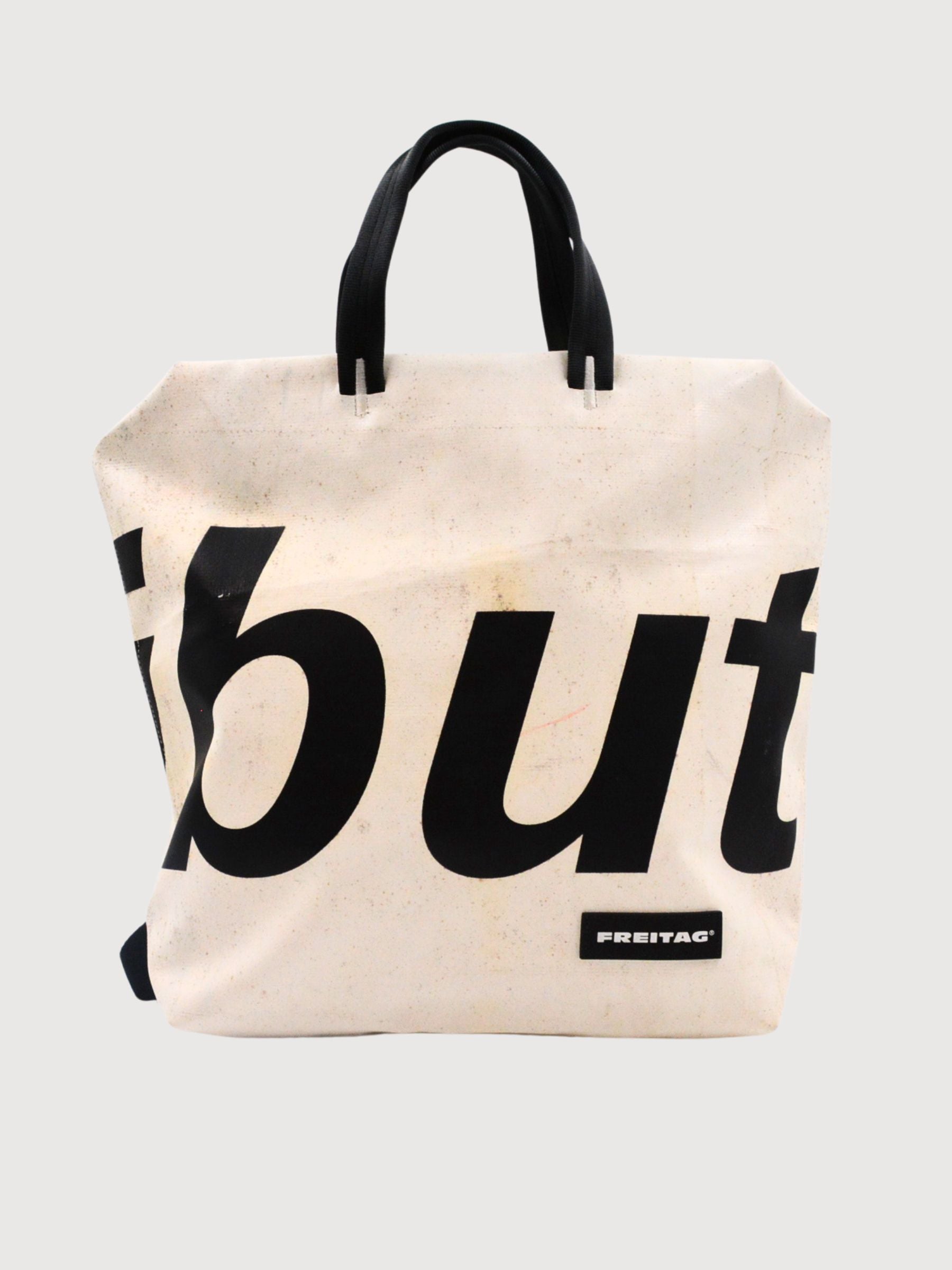 Rucksack Pete Weiß/Schwarz | Freitag