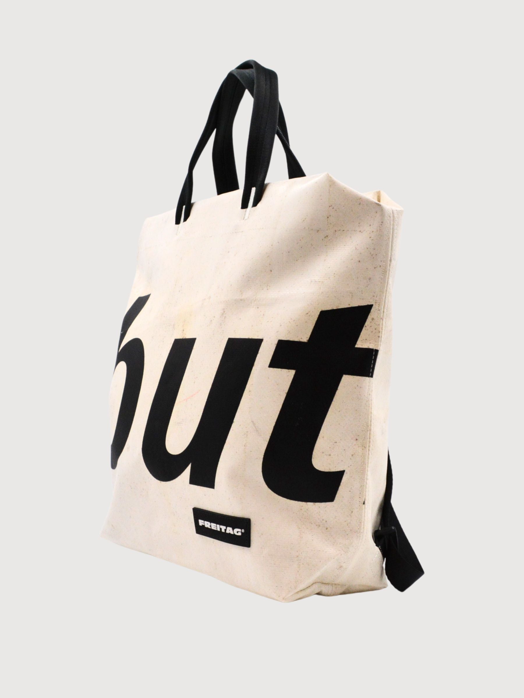 Rucksack Pete Weiß/Schwarz | Freitag