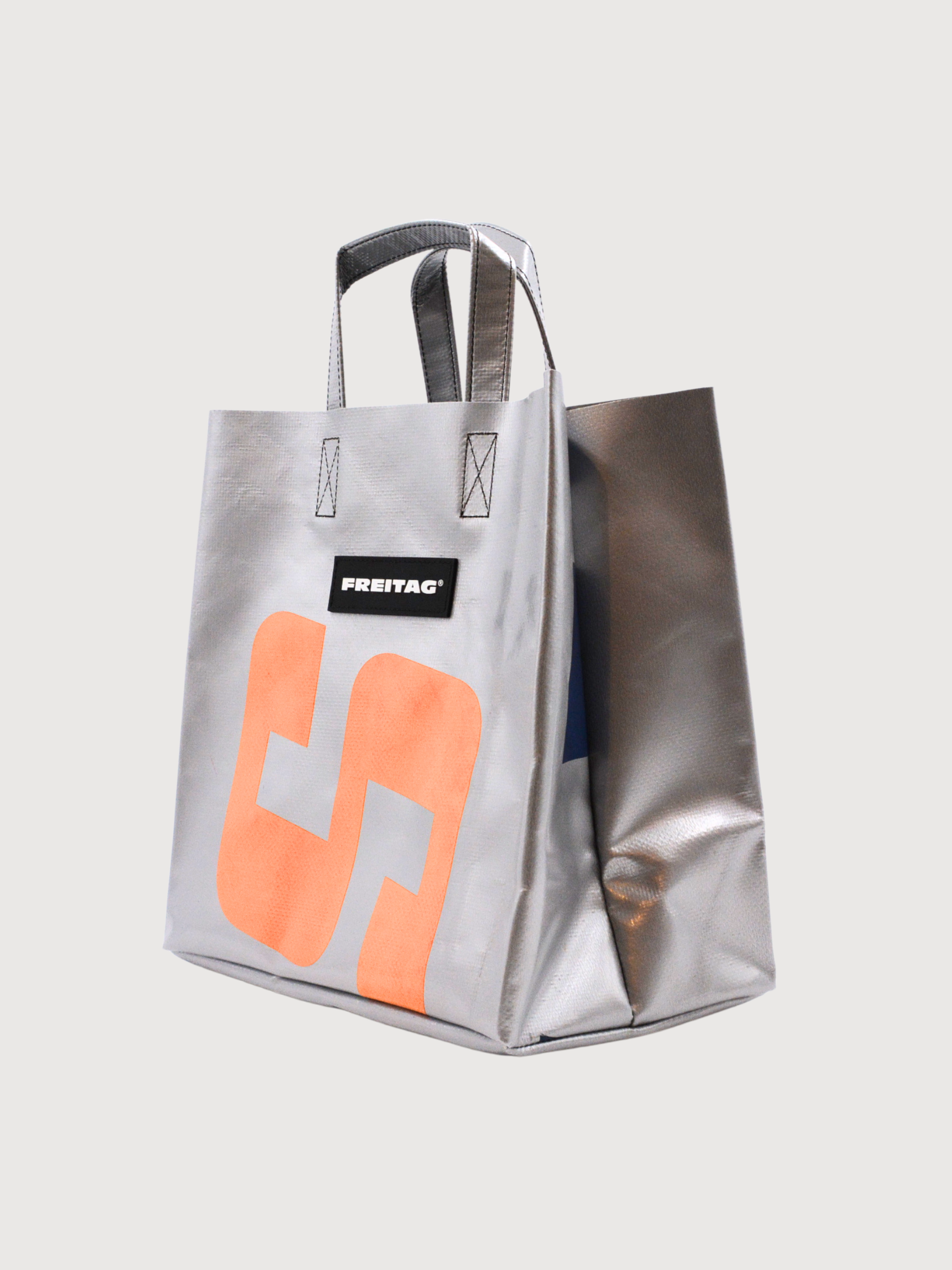 Shopper Bag Sonny Silver/Orange | Freitag