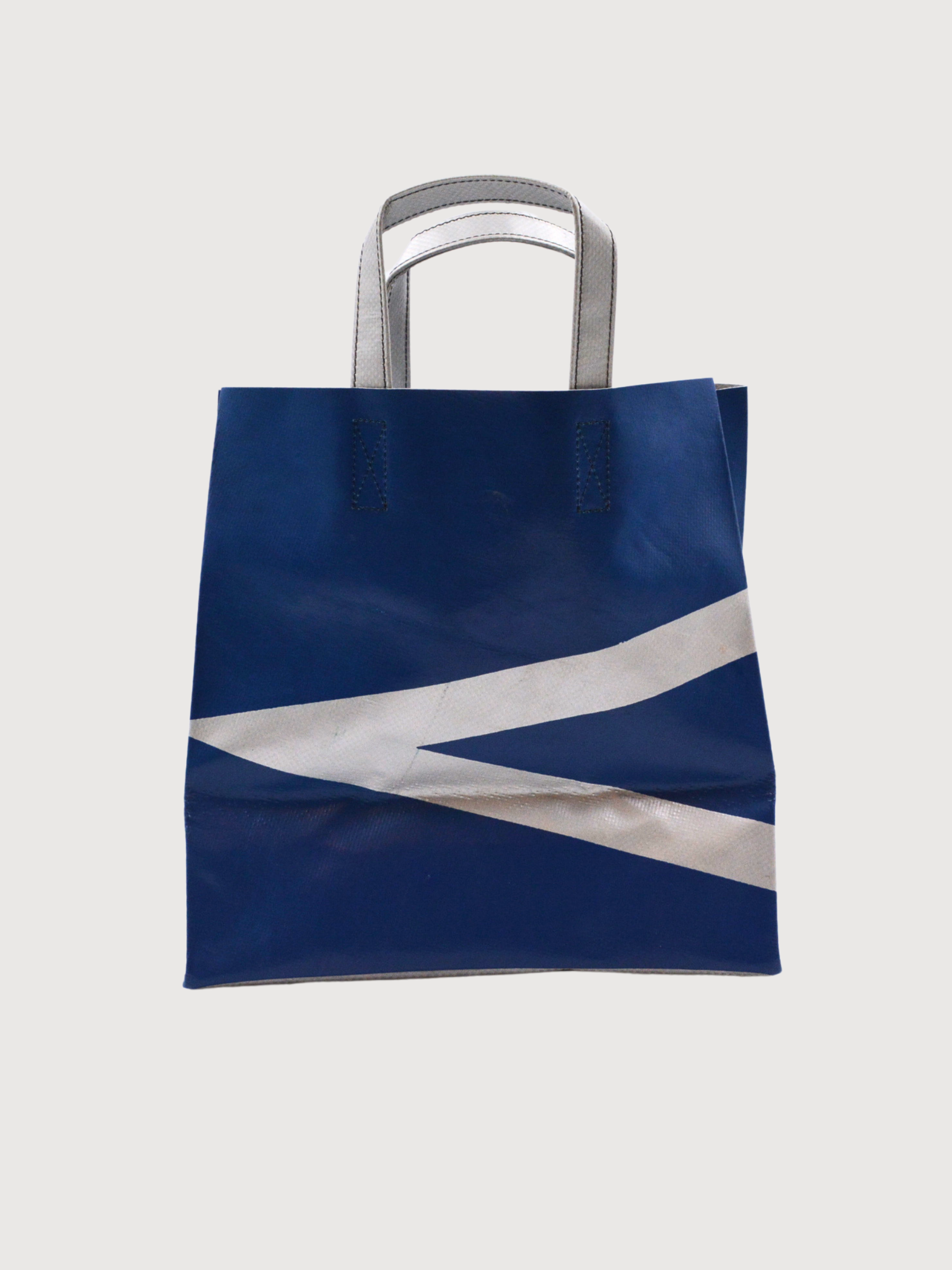 Shopper Bag Sonny Silver/Blue | Freitag