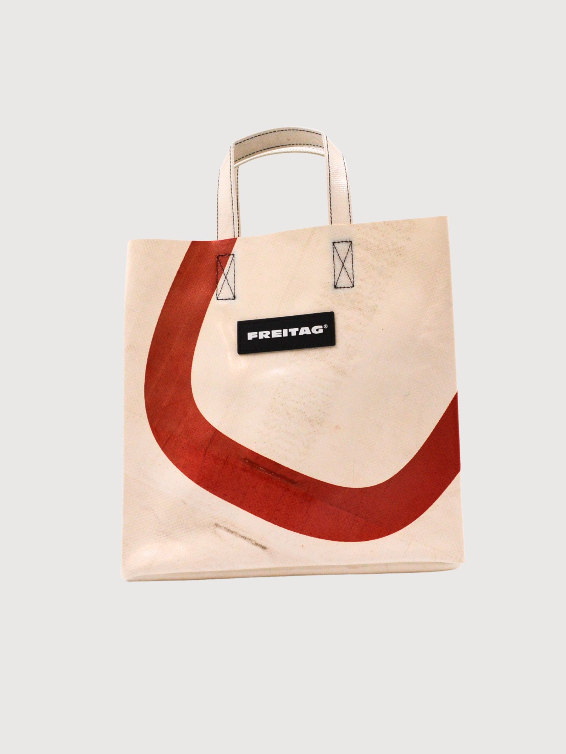 Shopper Bag Sonny White/Red | Freitag