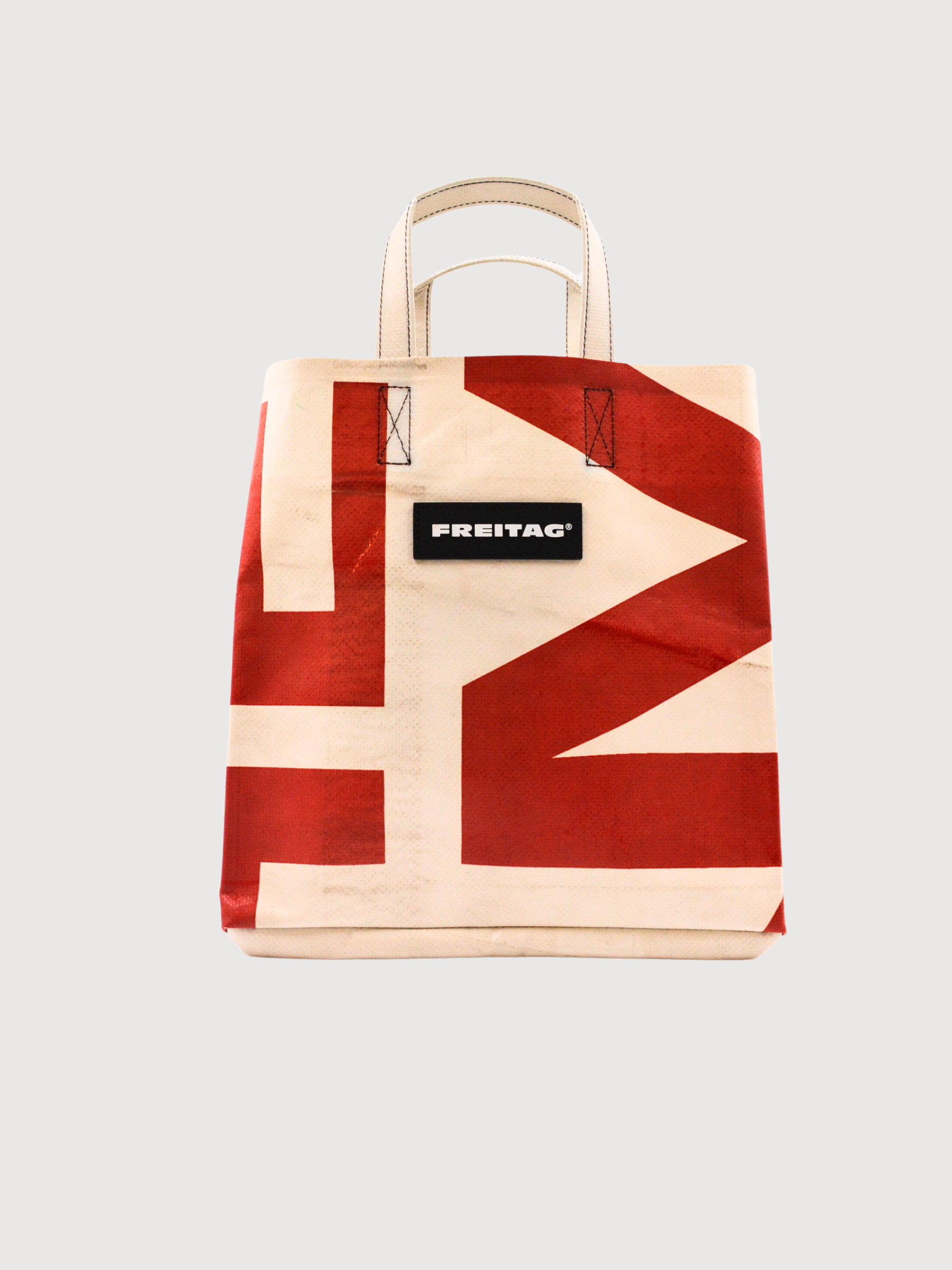 Shopper Bag Sonny White/Red | Freitag
