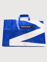 Shopper Bag Miami Wide Blue/White | Freitag