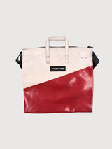 Borsa a tracolla Tilda bianca/rossa | Freitag