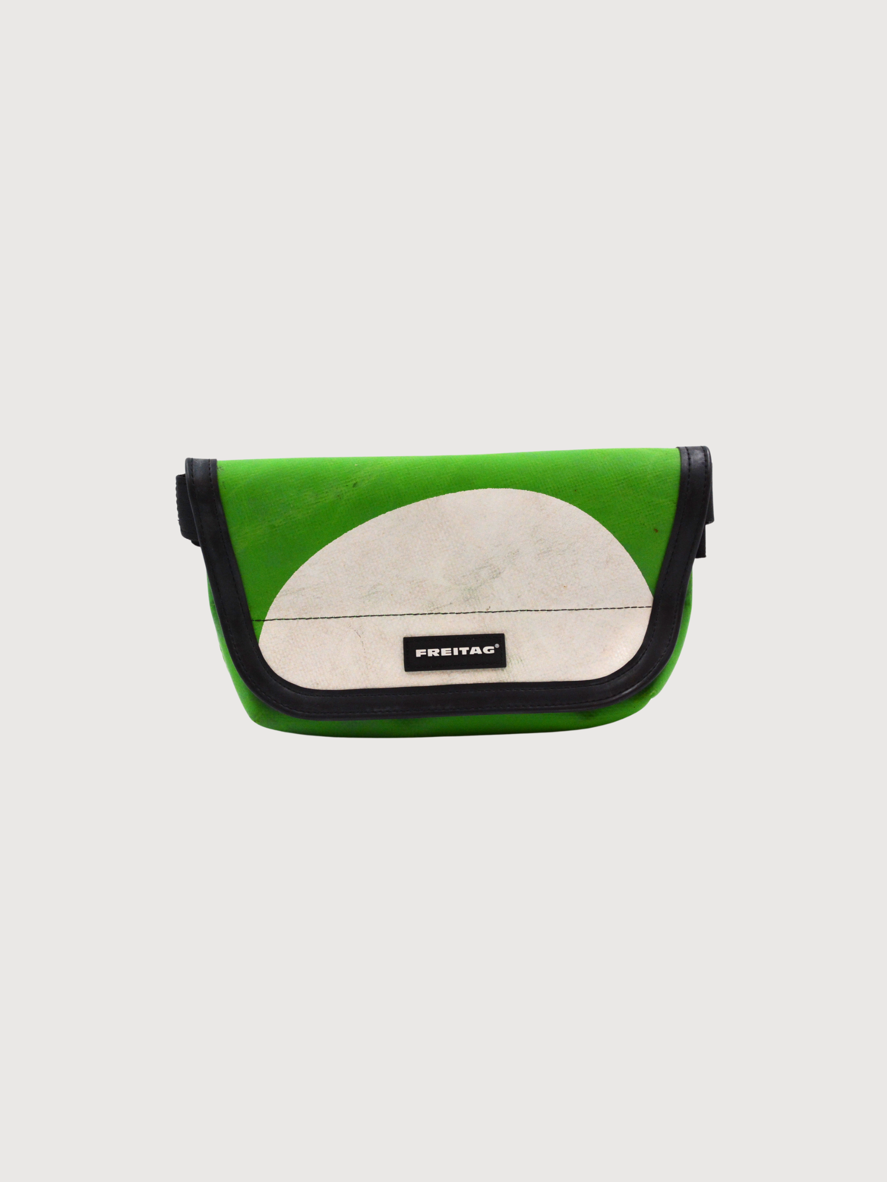Crossbody Bag Jamie Green/White | Freitag
